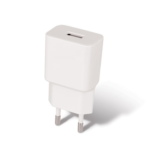 Maxlife OEM 001540 fali töltő MXTC-01 USB 1A + Micro USB kábel, fehér