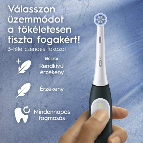 Oral-B iO2 elektromos fogkefe, Forest Green, erdőzöld