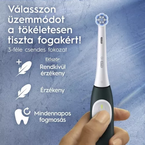Oral-B iO2 elektromos fogkefe, Forest Green, erdőzöld