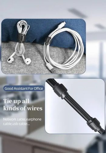 Well ORG-CABEL-T0225BK-WL Tépőzáras kábelkötegelő szett 150 x 12 mm, 25 db-os