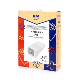   K&M P10 Philips KOMPATIBILIS PAPÍR PORZSÁK (4 + 1 filter/CSOMAG)