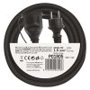 Emos P01805 Kültéri hosszabbító 5 m / 1 aljzat / fekete / gumi-neoprén / 250 V / 1,5 mm2