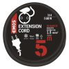 Emos P01805 Kültéri hosszabbító 5 m / 1 aljzat / fekete / gumi-neoprén / 250 V / 1,5 mm2