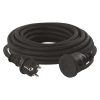 Emos P01810 Hosszabbító 10 m / 1 aljzat / fekete / gumi-neoprén / 250 V / 1,5 mm2