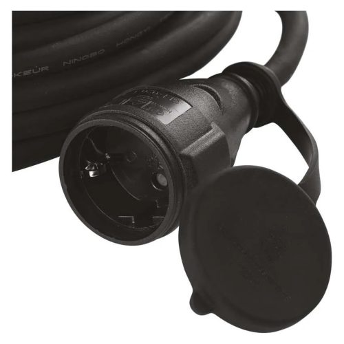 Emos P01810 Hosszabbító 10 m / 1 aljzat / fekete / gumi-neoprén / 250 V / 1,5 mm2