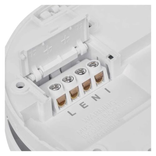 EMOS P56502 füstérzékelő és jelző. 85dB, 230V AC, további érzékelőkhöz csatlakoztatható (TSS890B-HI)