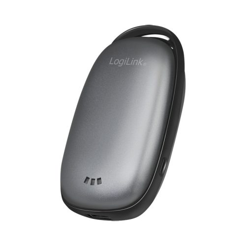Logilink Power bank 4000 mAh, 1x USB-A, kézmelegítő, szürke