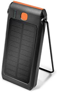Logilink Mobil Power Bank, LiPo, 10.000mAh, napelemes, PD 18W, fekete