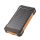 Logilink Napelemes akkumulátor 6000 mAh, vaku, 2x USB-A, 1x USB-C, fekete-narancs