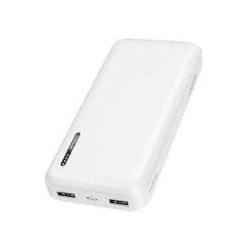   Logilink Powerbank 20.000 mAh, 2x USB-A, 1x USB-C, fehér (PA0323W)