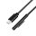 Logilink USB-C-kábel, USB-C/M   MS Surface/M (90 ), PD, fekete, 1,8 m