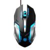 Inphic PB6S vezetékes gamer egér, fekete/szürke