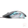 Inphic PB6S vezetékes gamer egér, fekete/szürke