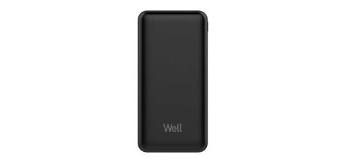 Well PBANK-HERCULES200BK-WL Power bank univerzális akkumulátortöltő 20.000 mAh