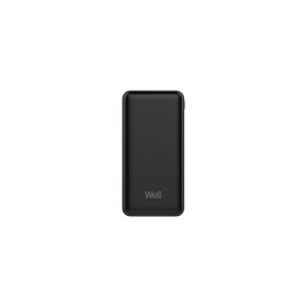   Well PBANK-HERCULES200BK-WL Power bank univerzális akkumulátortöltő 20.000 mAh