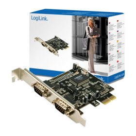 Logilink PCI Express kártya, 2 soros port (PC0031)