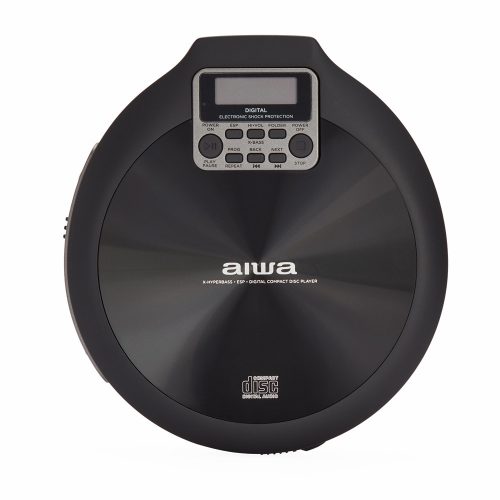 Aiwa PCD-810BK Hordozható CD-lejátszó – Klasszikus Zenehallgatás Modern Kényelemmel, fekete színben