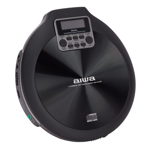 Aiwa PCD-810BK Hordozható CD-lejátszó – Klasszikus Zenehallgatás Modern Kényelemmel, fekete színben