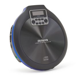   Aiwa PCD-810BL Hordozható CD-lejátszó – Klasszikus Zenehallgatás Modern Kényelemmel, fekete/kék színben