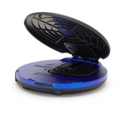 Aiwa PCD-810BL Hordozható CD-lejátszó – Klasszikus Zenehallgatás Modern Kényelemmel, fekete/kék színben