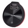 Aiwa PCD-810RD Hordozható CD-lejátszó – Klasszikus Zenehallgatás Modern Kényelemmel, fekete/piros színben