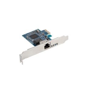   LANBERG PCI-EXPRESS  >RJ45 ETHERNET ADAPTER HÁLÓZATI KÁRTYA PCI-E X1 1X RJ45 1GB BROADCOM+ LOW PROFILE