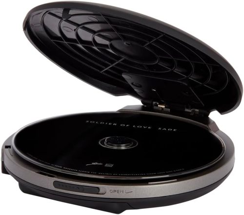 Aiwa PCP-850BK Hordozható MP3 Discman X-HyperBass és 50mp ESP védelemmel, fülhallgatóval és igényes tárolóval, fekete (PCP-850BK)