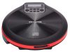 Aiwa PCP-850RD Hordozható MP3 Discman X-HyperBass és 50mp ESP védelemmel, fülhallgatóval és igényes tárolóval, piros (PCP-850RD)