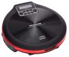 Aiwa PCP-850RD Hordozható MP3 Discman X-HyperBass és 50mp ESP védelemmel, fülhallgatóval és igényes tárolóval, piros (PCP-850RD)