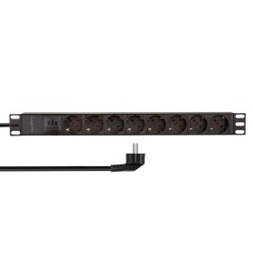   Logilink 19" PDU 8-utas, túlfeszültség-védelemmel (PDU8C04)