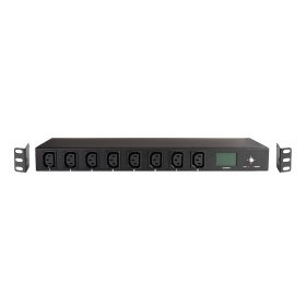   Logilink Kapcsolható 8 portos IP PDU fényméréssel, 16 A, SNMP (PDU8S01)