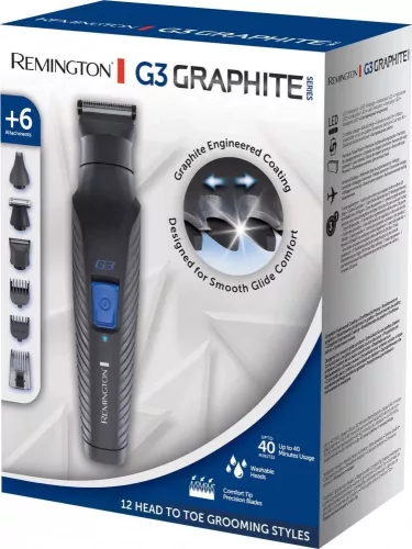 Remington Graphite Series PG3000 szőrtelenítő készlet, (2-20 mm) 