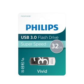 Philips Pendrive USB 3.0 32GB Vivid Edition fehér-szürke