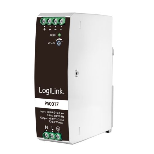Logilink DIN-sínes tápegység 120 W / 48 V