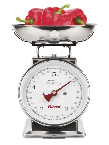 Girmi PS90 Konyhai mérleg, mechanikus kijelzővel, 5 kg-ig