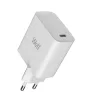 Well PSUP-USB-WPD6501WE-WL 1xUSB-C GaN, PD Hálózati töltő – Fehér (65W)