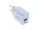 Well PSUP-USB-WPQ3001WE-WL 1xUSB-A QC3.0 1xUSB-C PD Hálózati töltő – Fehér (30W)