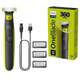   OneBlade Philips borotva 360 QP2724/23 vízálló 3az1ben az arcszőrzethez