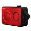 Aiwa R-190RD Stílusos és Hordozható Rádió a Mindennapokra, piros/fekete színben