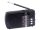 Trevi RA 7F20 BT Hordozható többsávos rádió Bluetooth-tal, USB és SD kártya bemenettel fekete