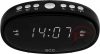 ECG RB 010 Black Rádiós ébresztőóra