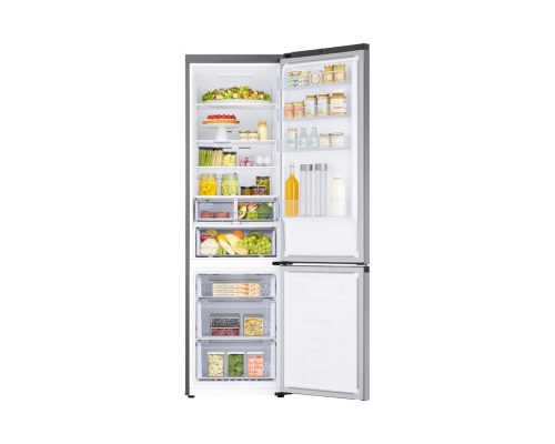 Samsung RB38C603DSA/EF Alulfagyasztós hűtőszekrény Beépített Wi-fi-vel 390 L, fémes grafit