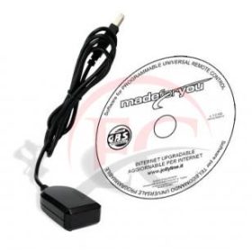   Jolly Számítógéppel programozható távirányítóhoz Infra jeladó és a program CD RC-PROG-KIT-JOLLY