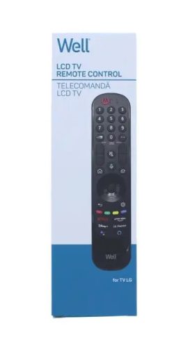 Well RC-UNIV-LG02-WL LG LCD utángyártott távirányító