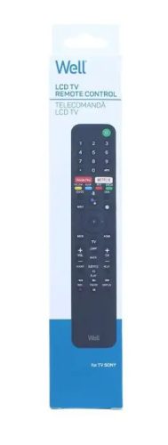 Well RC-UNIV-SO01-WL Sony LCD utángyártott távirányító Smart TV-hez