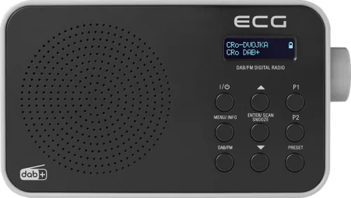 ECG RD 110 DAB Black DAB+/FM rádió