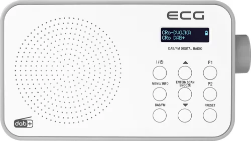 ECG RD 110 DAB White DAB+/FM rádió