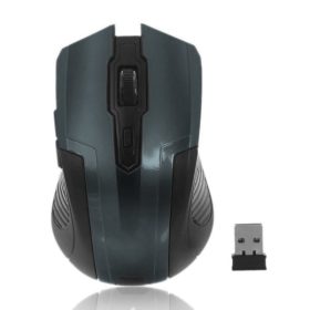   Silverline RF107BL Vezetéknélküli optikai egér, 1600dpi, kék, 2.4GHz