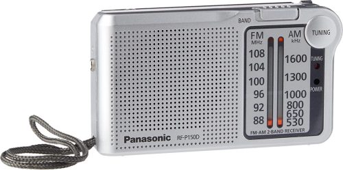 Panasonic RF-P150DEG-S Hordozható Rádió - Ezüst