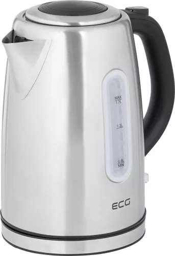 ECG RK 1743 Elektromos vízforraló inox, 1,7L